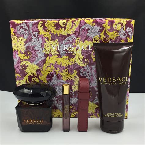 versace coco noir|versace noir gift set.